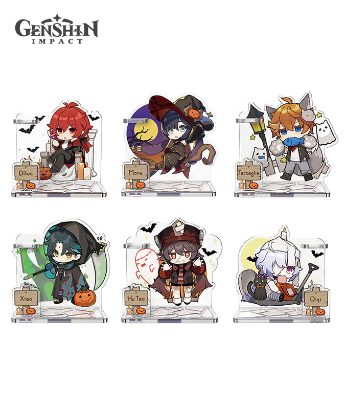 Halloween Themed Chibi Character Pen Holder