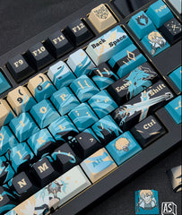 Genshin Impact Varka Keycap Set for Mechanical Keyboards