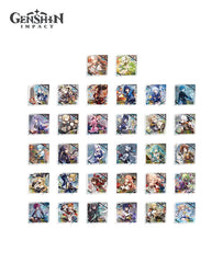 Genshin Impact Day of Destiny Character Birthday Acrylic Coaster