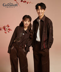 Hu Tao Casual Pants Fashion Genshin Clothing