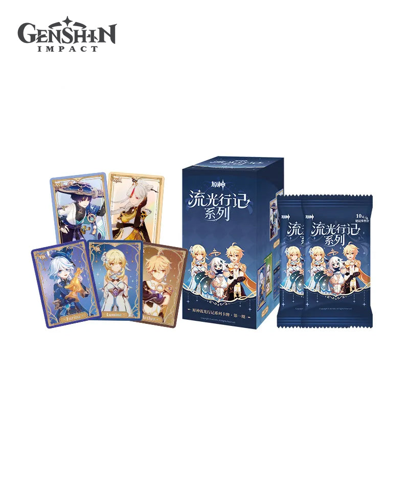 Genshin A Journey of Art Collectible Card Blind Box