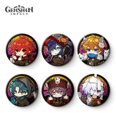 Halloween Themed Chibi Character Badge