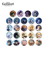 Genshin Impact Theme Character Badges