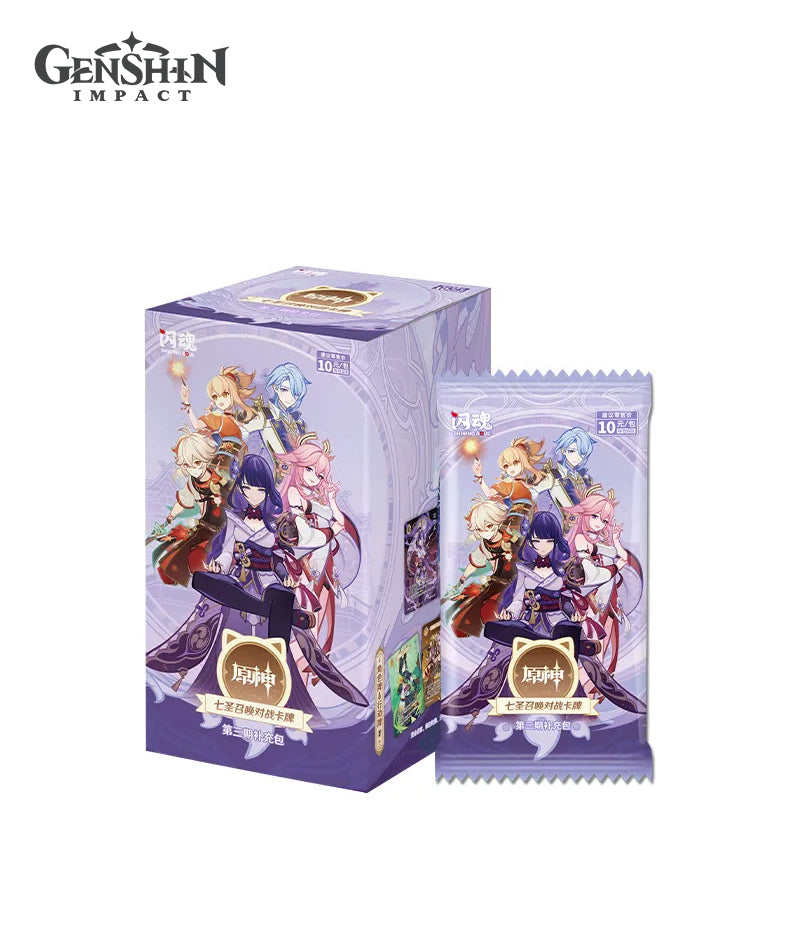 Genshin TCG Cards Booster Pack