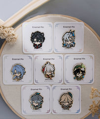 Genshin Character Enamel Pin Badges