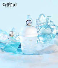 HeyTea x Genshin Impact Collab Tumbler & Cryo Slime Ice Mold Set