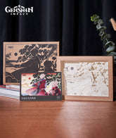 Kazuha The Solitary Pursuit of Lightning Paper Carving Lamp