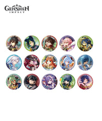 Genshin Character Birthday Badge 2025