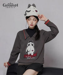 Genshin Arlecchino Plush Beret