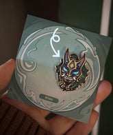 Xiao Mask Enamel Pin Badge