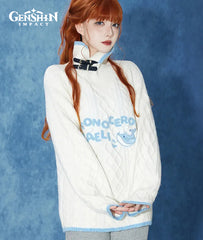 Tartaglia Theme Knitted Sweater