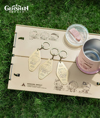 Go Camping! Series Metal Keychain