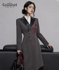 Arlecchino Long Casual Coat