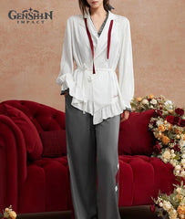 Genshin Impact Arlecchino Pajama Set