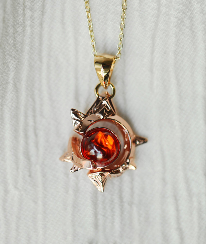 Genshin Pyroculus Necklace