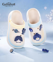 Genshin Impact Aurora Party Clogs & PVC Charm Kit