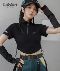 Kinich T-Shirt with Sleeve Covers