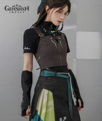 Kinich Impression Cropped Vest