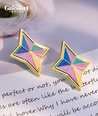 Genshin Impact Primogem Enamel Pins