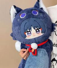 Genshin Impact Scaramouche Cat Body Pillow