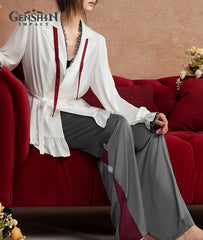 Genshin Arlecchino Pajama Set