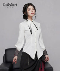 Arlecchino Shirt - Fashion Genshin Clothing