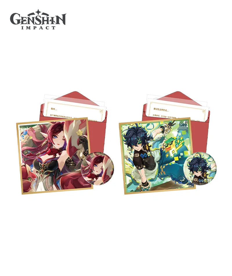 Natlan Character Birthday Gift Box Set