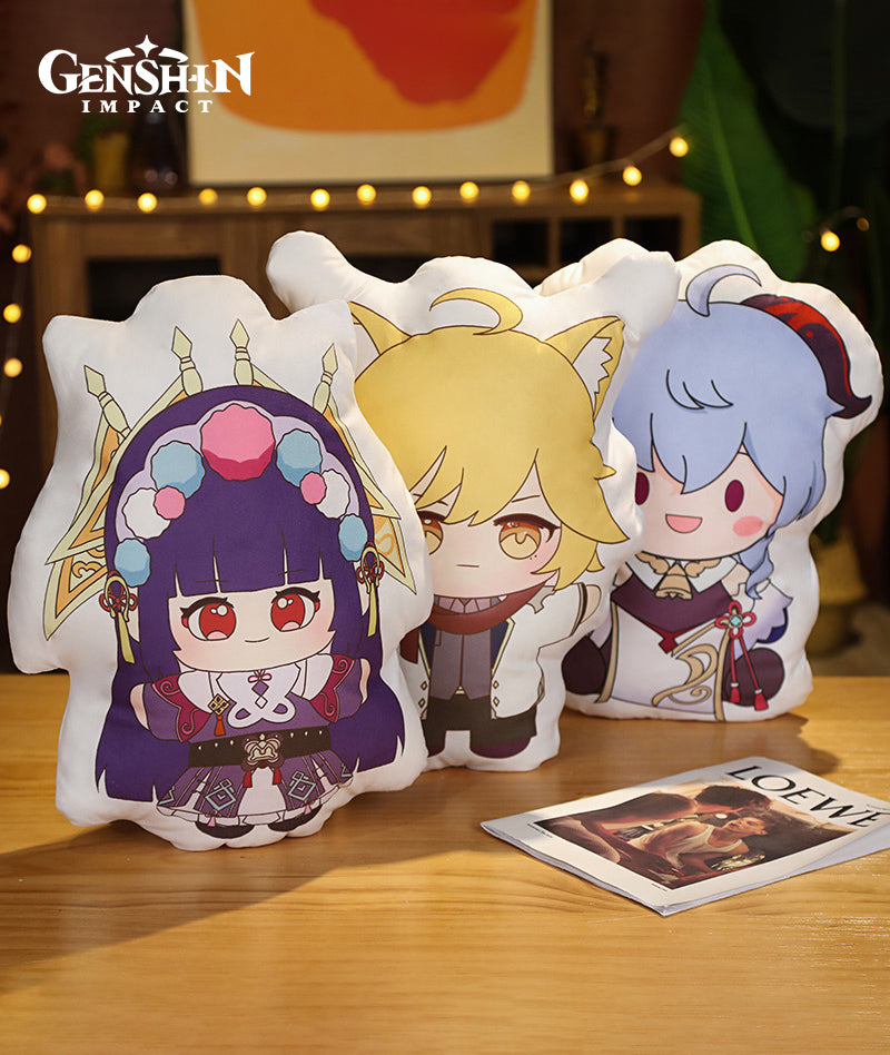 Genshin Impact Chibi Characters PIllow