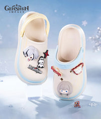 Genshin Impact Aurora Party Clogs & PVC Charm Kit