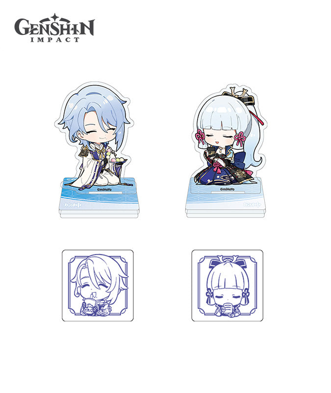 Official Firefly ACG Carnival Kamisato Clan Stamp Set