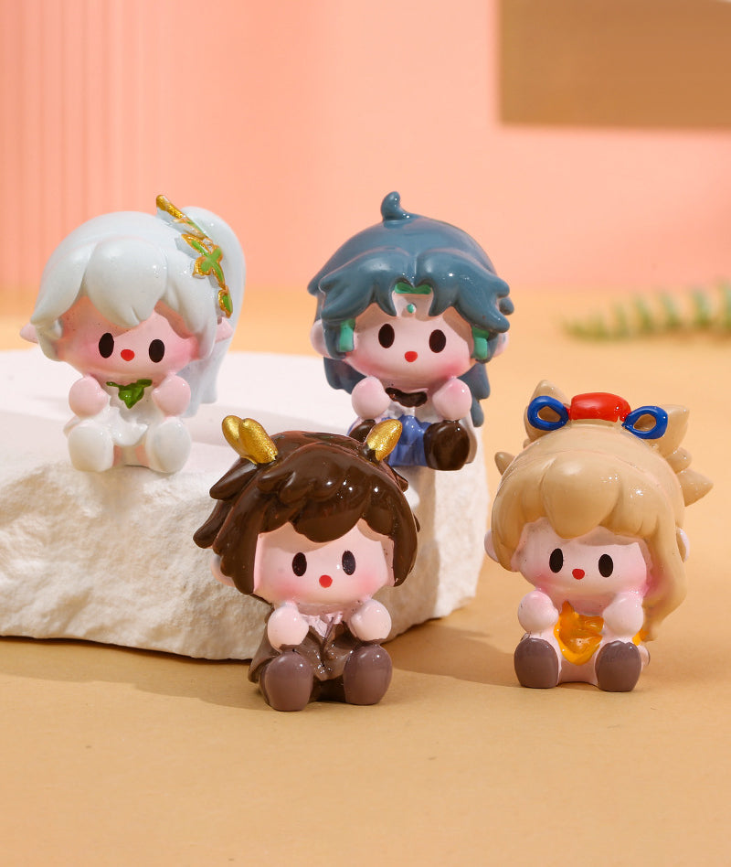 Genshin Cute Bean Figure Blind Box