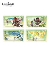 Venti & Hu tao Waterborne Poetry Trading Cards