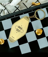 Genshin Go Camping! Series Metal Keychain