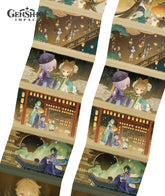Genshin Impact The Moon Amidst Wandering Clouds Fridge Magnet