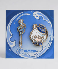 Genshin Impact Furina & Focalors Enamel Pins