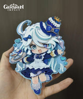 Furina Non-Woven Fabric Keychain Charm