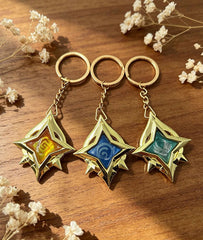 Genshin Impact Snezhnaya Stellar Linchpin Vision Keychains