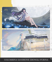 Columbina and Furina Mouse Pad