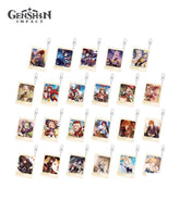 Genshin Impact Character Birthday Acrylic Charm