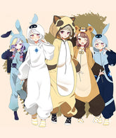 Genshin Impact Guoba & Hu Tao Ghost Pajamas