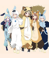 Genshin Impact Guoba & Hu Tao Ghost Pajamas