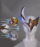 Dottore Heretic of the False Moon Cosplay Mask
