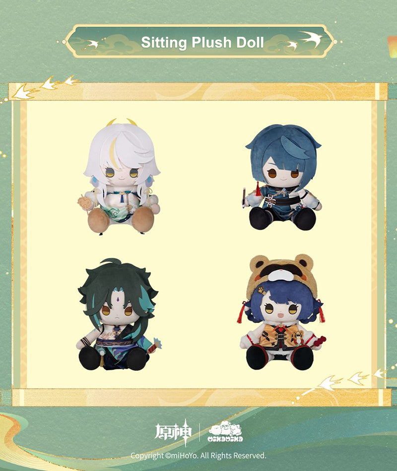 Genshin Impact × MikaMika Pop-Up Plush Dolls
