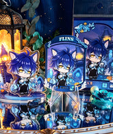 Genshin Impact Flins Badge, Acrylic Stand & Polaroid