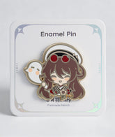 Hu Tao Enamel Pin