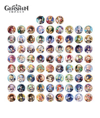 Genshin Impact Day of Destiny Birthday Series Badges