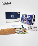 Genshin Impact 2027 Weekly Desk Calendar Gift Box
