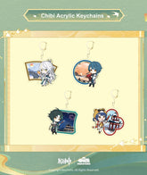 Genshin Impact × MikaMika Pop-Up Chibi Acrylic Keychains