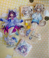 Genshin Sandrone Ragdoll Cat & Columbina Dove Merch