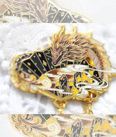 Zhongli Dragon Metal Badge